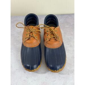 Vintage LL Bean Womens Sze 7 Maine The Original Hunting Shoe Duck Low Boots
